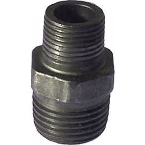 Mamelon fonte mâle / mâle réduit Ø 33/42 Ø 26/34 noir CODITAL