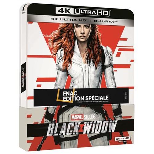Black Widow - Exclusivité Fnac Boîtier Steelbook - 4k Ultra Hd + Blu-Ray