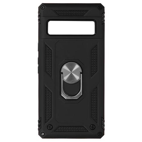 Coque Google Pixel 6 Pro Antichoc Bi-Matière Bague Support Vidéo Noir