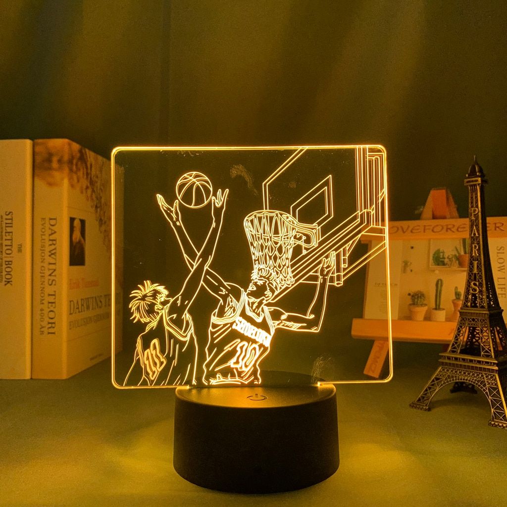 Lampe 3d 16 Couleurs Avec Télécommande Lampe 3d Led Chambre À Coucher Ou Bureau Enfants Nipseyteko