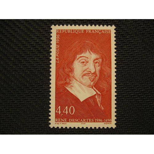 Timbre "René Descartes" 1996 - Y&t 2995