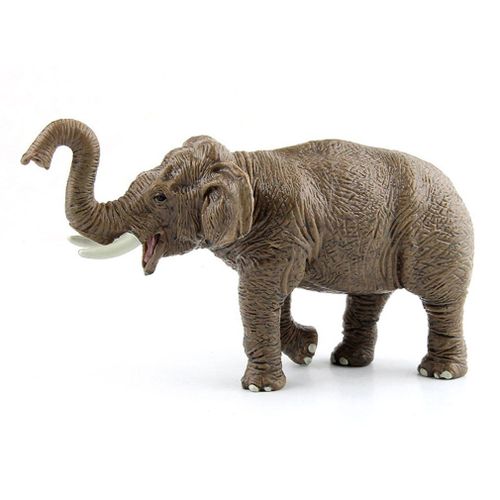 Modèle D'éléphant Du Monde Animal Sauvage Pour Enfants, Modèle Masculin Africain, Solide, Fait À La Main