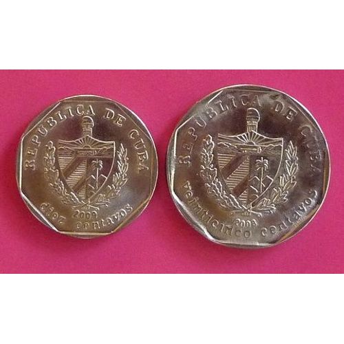 Cuba Lot De 2 Pièces De 2009