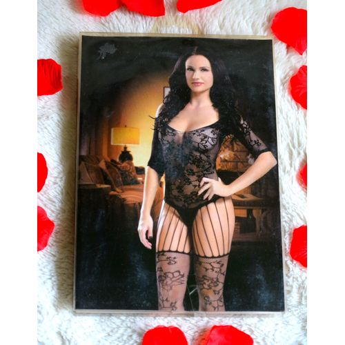 Combinaison Catsuit Sexy Dentelle Ouvert - 55406 - Taille Unique - Neuf