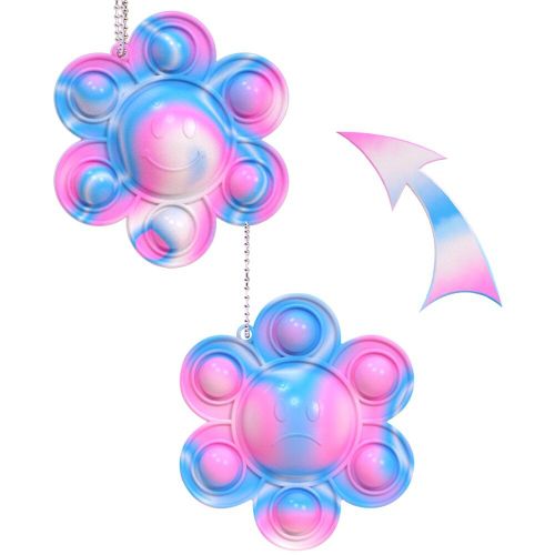 Jouet De Détente Anti-Stress En Forme De Bulle De Tournesol Pour Enfants Et Adultes, Jeu De Détente Simple En Famille, Cadeau De Noël, Livraison Gratuite