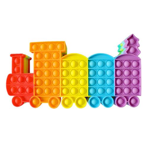 Train Coloré Pour Autisme, Bulle Sensorielle, Besoins Spéciaux, Anti-Stress, Jouets Amusants