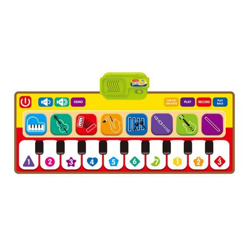 Tapis Musical Avec Voix Pour Bébé, Jeu De Piano Électronique, Instrument De Musique, Jouets Éducatifs Précoces Pour Enfants