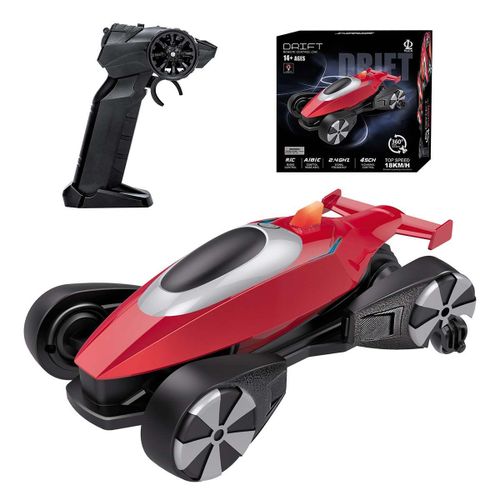 Voiture De Cascade Télécommandée 2.4g 4ch Pour Enfant, Robot À Rotation De 360 Degrés, Jouet Télécommandé