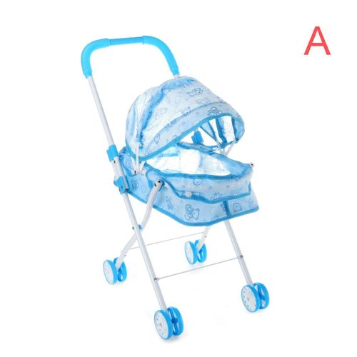 Poussette Pour Bébé, Jouet De Pépinière, Accessoire De Poupée, Cadeau Pour Filles, Jeu De Simulation