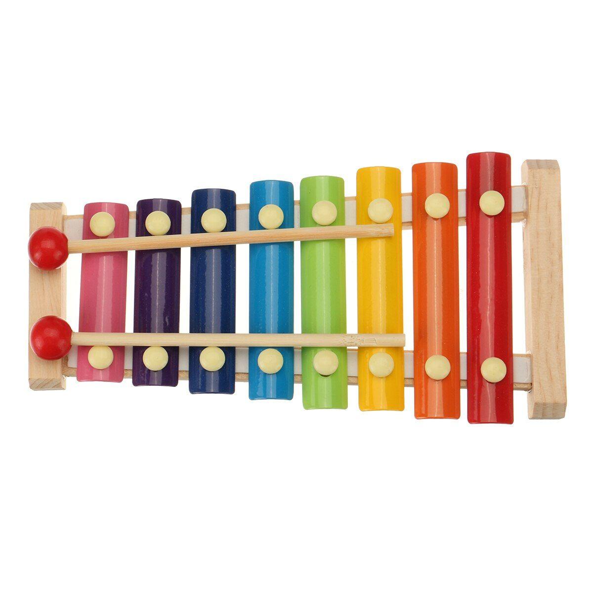 Jouets en bois colorés pour bébés, Instruments de musique pour tout-petits,  jeu de Percussion musicale, jouets éducatifs pour enfants