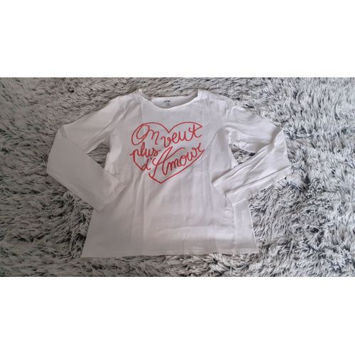 T-Shirt Blancs 12 Ans Kiabi