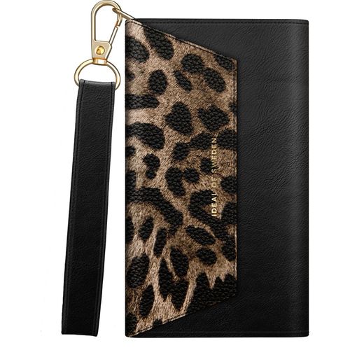 Pochette Cassette Clutch Midnight Leopard Pour Iphone 12 / 12 Pro Ideal Of Sweden