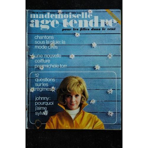 Mademoiselle Age Tendre N° 5 1965 03 Cover Sylvie Vartan Michèle Torr Johnny Sheila Jean- Pierre Cassel