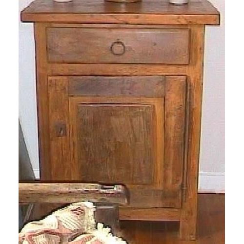 Meuble Artisanal Ancien, En Chêne Massif, Cossu, Type Confiturier