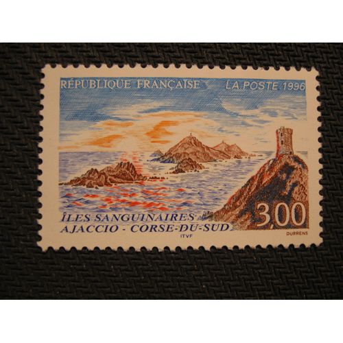 Timbre "Iles Sanguinaires - Ajaccio (Corse Du Sud)" 1996 - Y&t 3019
