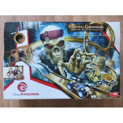 Circuit De Voitures - Pirates Des Caraïbes  Disney  Racing Car Playset Pirates Of The Caribbean - Skull Crusher