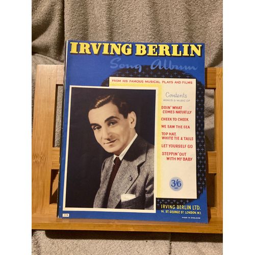 Irving Berlin Song Album Partition Chant Piano Accords Irving Berlin Ltd