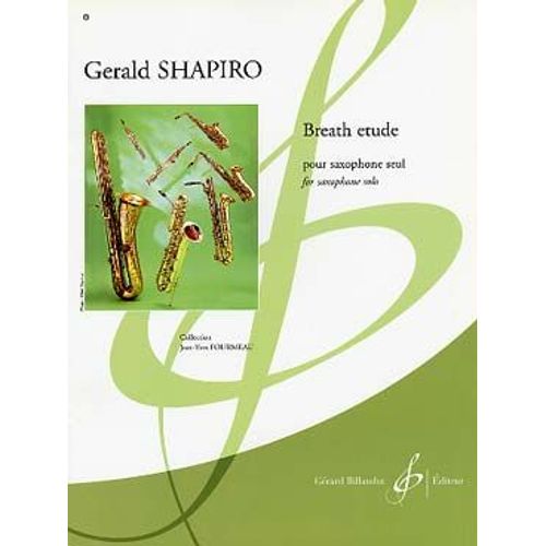 Breath Etude Pour Saxophone Seul