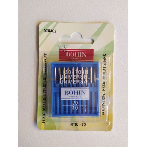 Boite 10 Aiguilles Machine Universel Bohin 130/ 705 H N 10 - 70