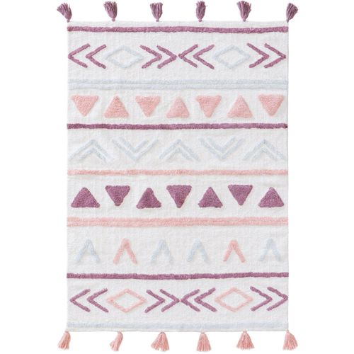 Tapis Lavables Pour Enfants Levi Rose 160x230 Cm - Tapis Pour Chambre D'enfants/Bébé