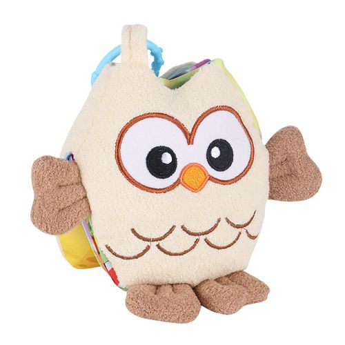 Livre En Tissu Pour Enfants, Livre En Tissu, Éveil, Hochets, Animal, Style Hibou, Jouet Pour Nourrissons, Livre D'apprentissage Précoce, Nouveau-Né