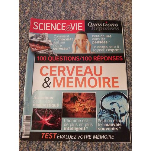 Sciences Et Vie 100 Questions/Réponses Cerveau Et Mémoire