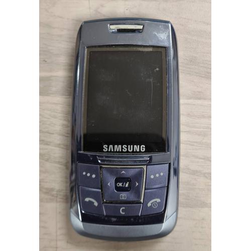 Samsung SGH E250 Bleu