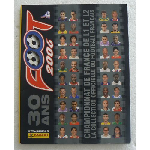 Album Panini Foot 2006 Incomplet