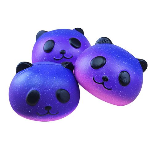 Soulagement Du Stress Sensoriel De L'autisme, 3 Pièces, Étoile Panda, Nouveauté, Cadeau De Vacances, Jouet Souple À Compression Lente