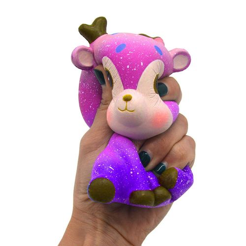 Jouets Anti-Stress Parfumés, Popit Kawaii, Cerf De La Galaxie, Crème À Montée Lente, Anti-Stress