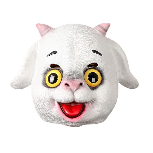 Masque De Mouton Souriant, Grands Yeux, Modèle De Mascarade, Robe De Fête Amusante, U Halloween, Mouton Souriant, Nouvelle Collection