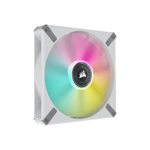 CORSAIR iCUE ML140 RGB ELITE - Ventilateur châssis - 140 mm - blanc