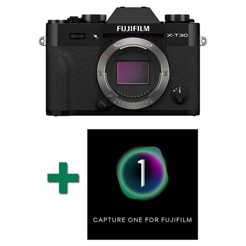 FUJIFILM X-T30 II NOIR + Logiciel Capture One Fuji