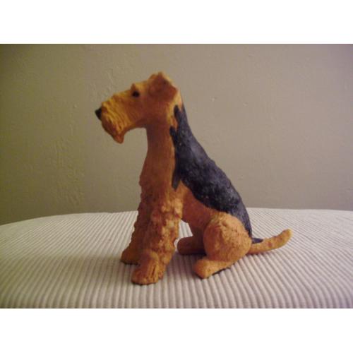 Figurine Chien Welsh Terrier