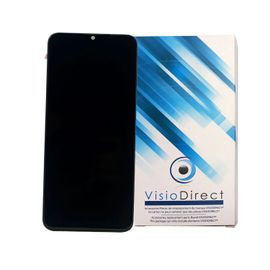 Ecran Complet Compatible Avec Honor 9a 6.3" Bleu Vitre Tactile + Ecran Lcd Sur Chassis - Visiodirect -