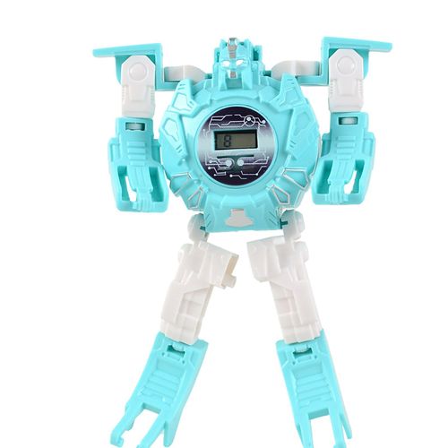 Montre Électronique À Déformation, Jouet Pour Enfants, Montre Robot Transformée En Amérique, Figurines De Dessin Animé, Jouets Cadeau Pour Enfants