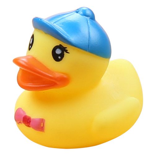 Jouets De Canards De Bain En Caoutchouc Colorés Pour Tout-Petit, Canard À Couineur En Famille, Cadeau De Naissance Pour Bébé, Garçons Et Filles