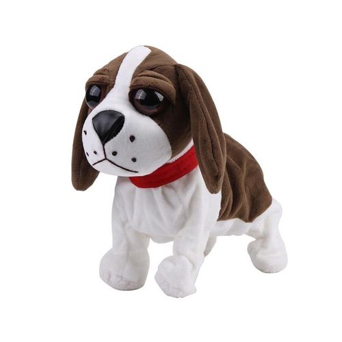 Robot Électronique En Peluche Pour Enfants, Contrôle Du Son, Support Interactif, Mouvements De Marche, En Peluche, Cadeau De Noël
