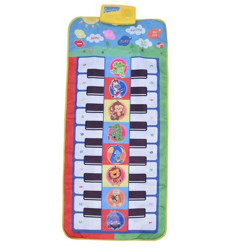 Tapis Musical Avec Voix D'animal, Jeu De Piano Pour Bébé, Instrument De Musique, Jouets Éducatifs Précoces Pour Enfants, Cadeau
