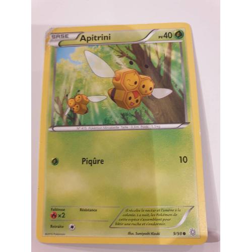 Carte Pokemon - Apitrini - 9/98 - Xy - Origines Antiques - 2015 - Scb