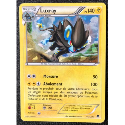 Luxray Holo - Rupture Turbo - 46/122