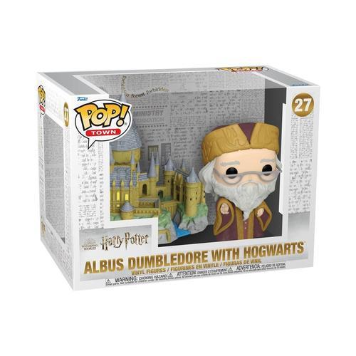 Figurine Funko Pop Town Harry Potter Anniversary Dumbledore With Hogwarts