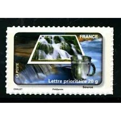 Timbre France 2010 Aa Neuf ** Yt N° 406 Eau De Sources