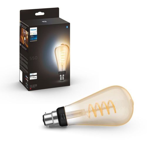 Ampoule Connectée Philips Hue Wa 7w Edison Giant Filament B22