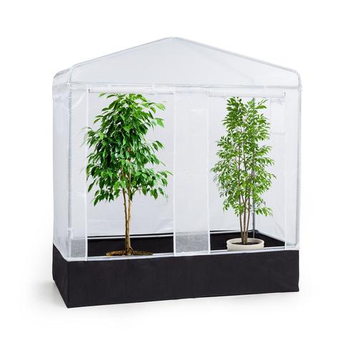 Waldbeck Plant Palace X2 Serre De Jardin 200 X 220 X 100cm - Tube D'acier Film Pvc Mesh