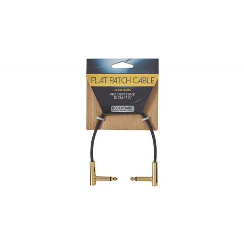 Rockboard Flat Patch Gold Series Cab-Pc-F-20-Gd - Câble Pach 20 Cm