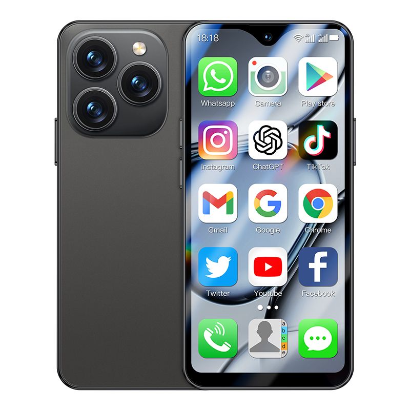 Rainbuvvy XS18 Pro Max 4G Smartphone 4.5 pouces 2GB + 16GB C...