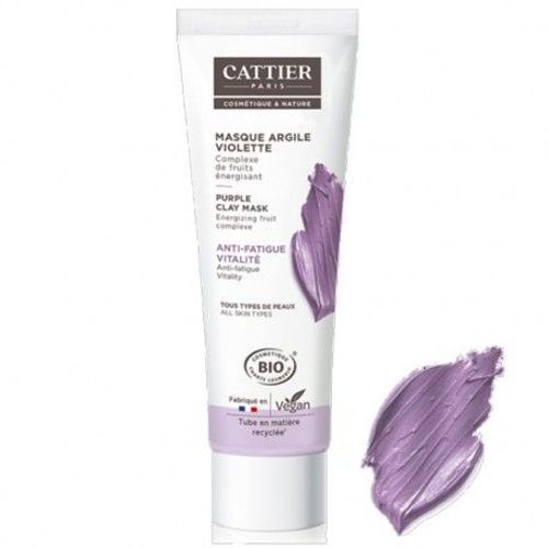 Cattier Masque Argile Violette 100ml 