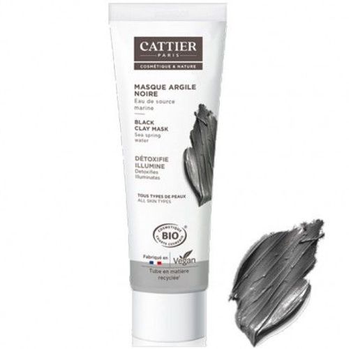 Cattier Masque Argile Noire 100ml 