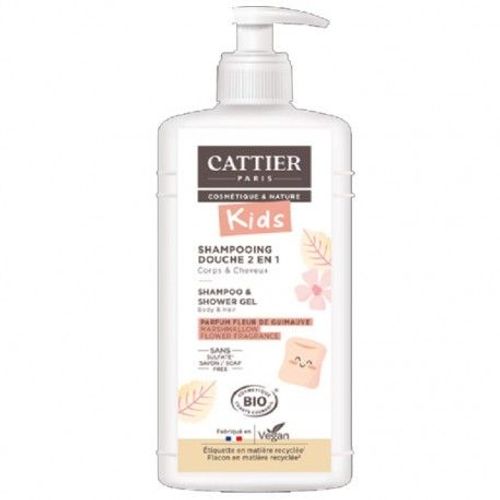 Cattier Gel Douche Shampooing Démêlant Parfum Acidulé 500ml 